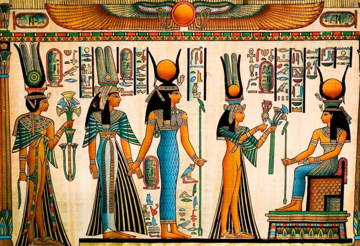 culture égyptienne murale