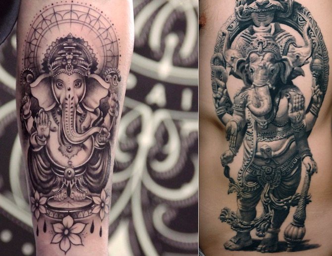 ganesh tätoveering foto 3 foto tätoveeringud