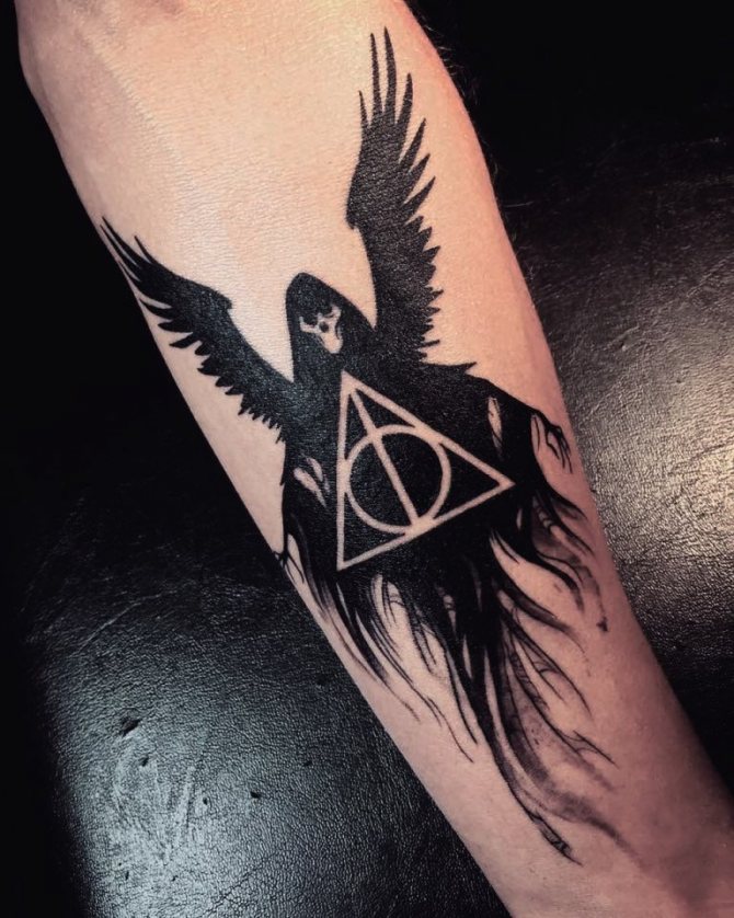 harry potter tattoo