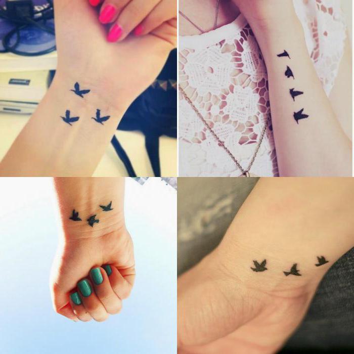 Où se faire tatouer sur le corps d'une fille ?