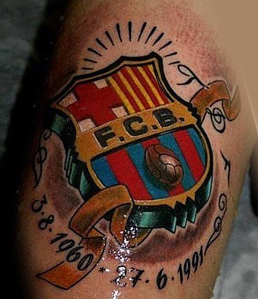 Écusson de l'équipe de football