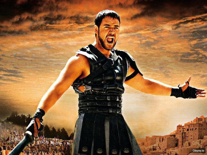 Gladiator Russell Crowe