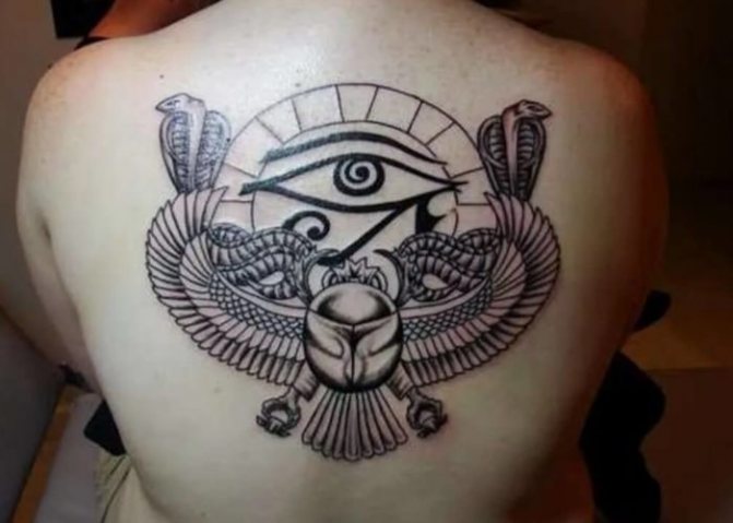 Das Auge des Horus bei Gefangenen