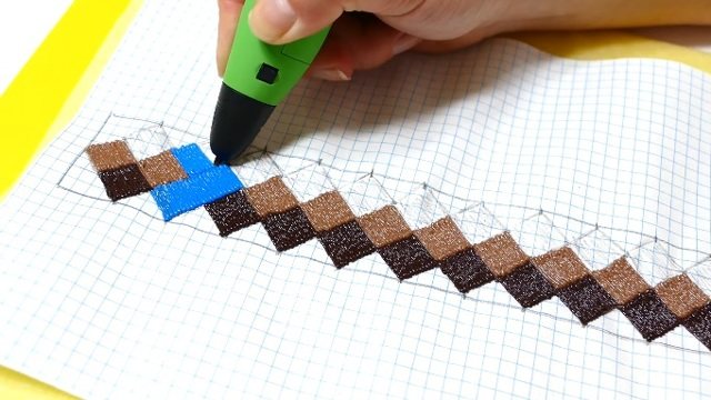 Graphisme au stylo gel : étape par étape