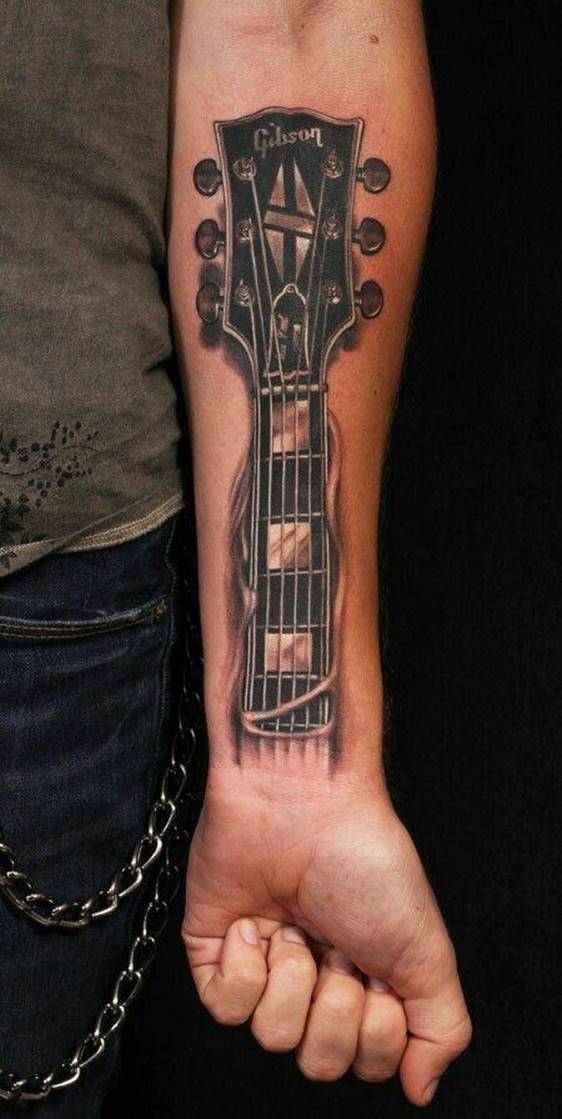 Manche de guitare
