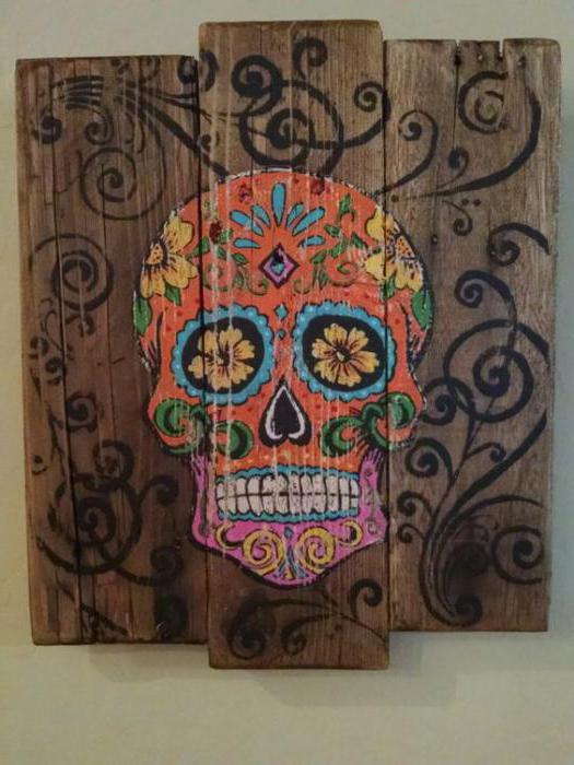 maquillage crâne mexicain