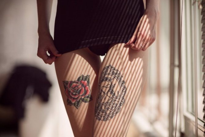 Idées de tatouage sur les jambes