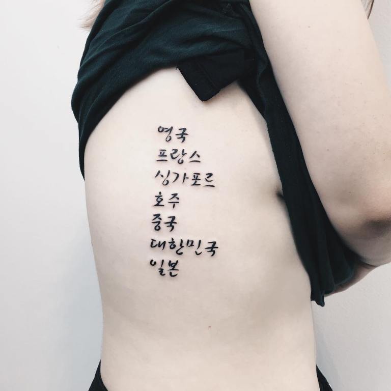 Hiéroglyphes sur le côté