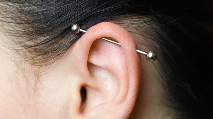 průmyslový piercing