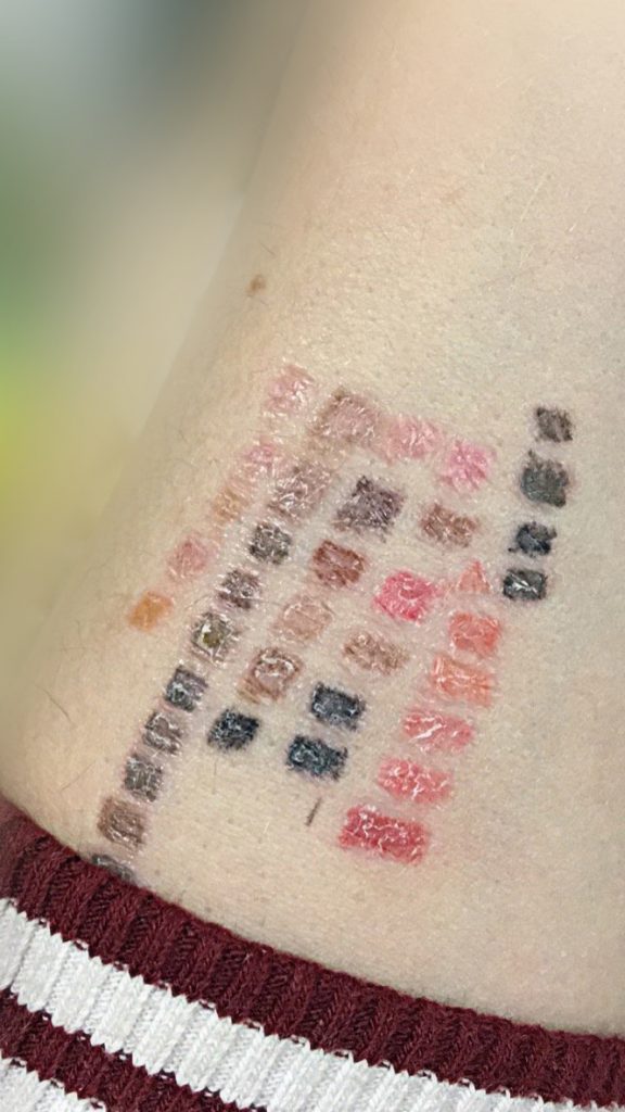 Inversion des pigments, processus de récupération de la peau