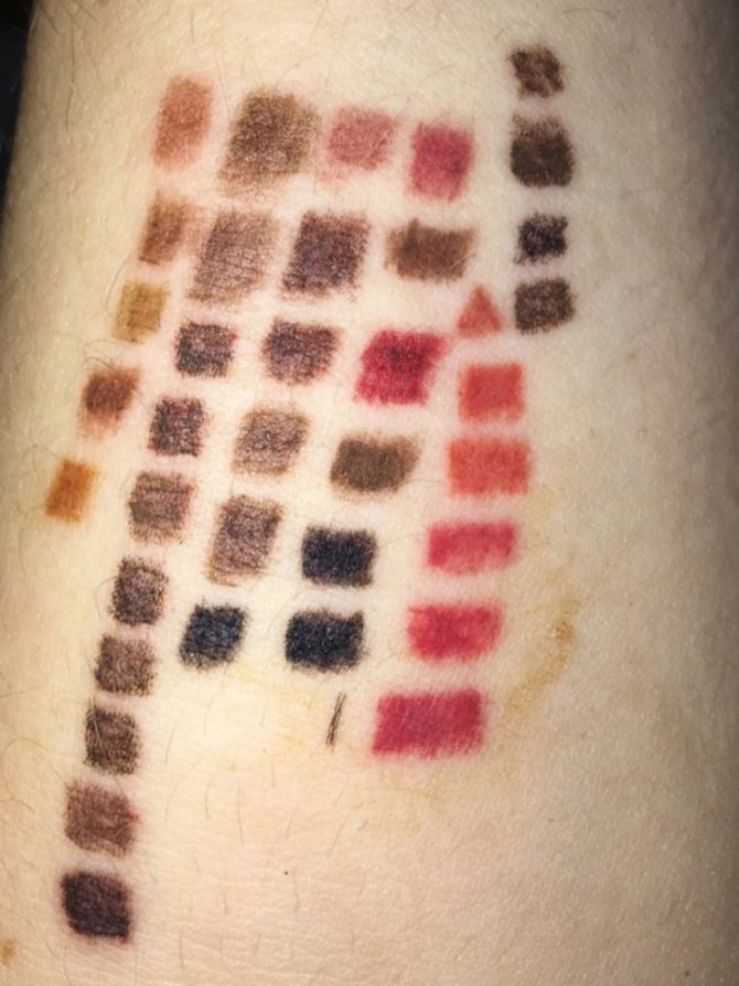 Inversion pigmentaire