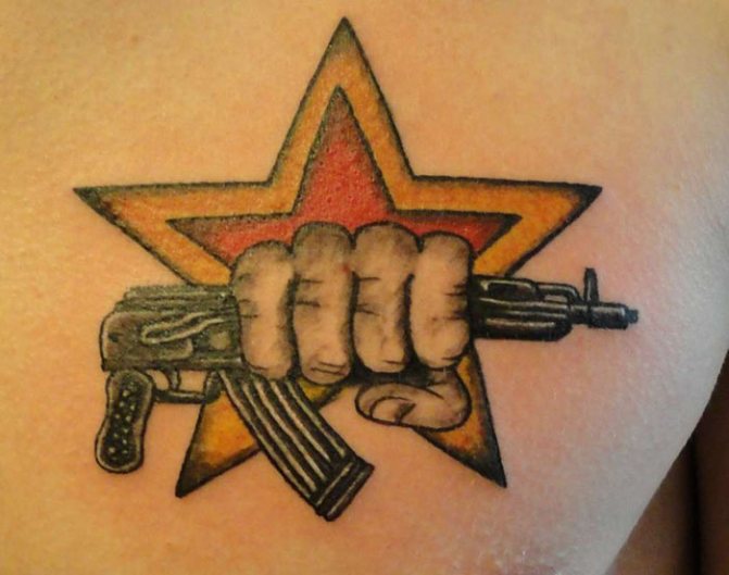 Historia de los tatuajes militares
