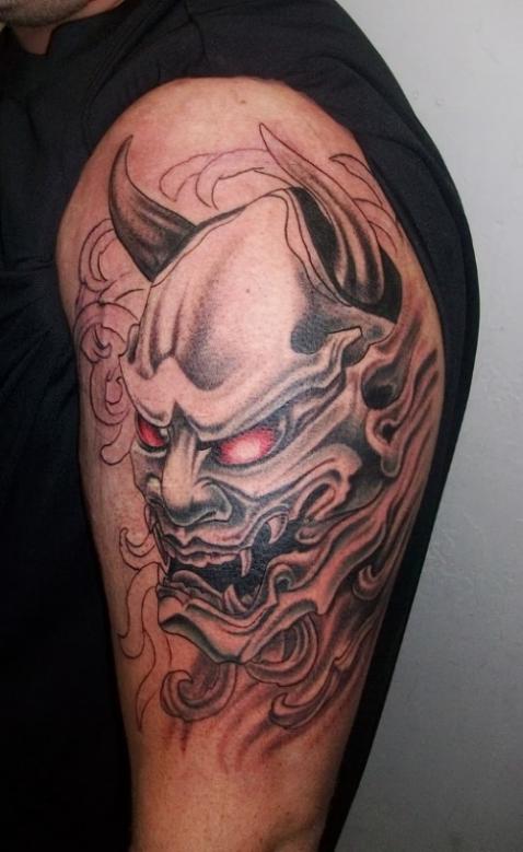 Red eyed demon image