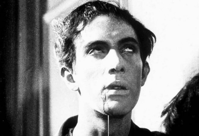 Images du film Chien andalou. Partie 2