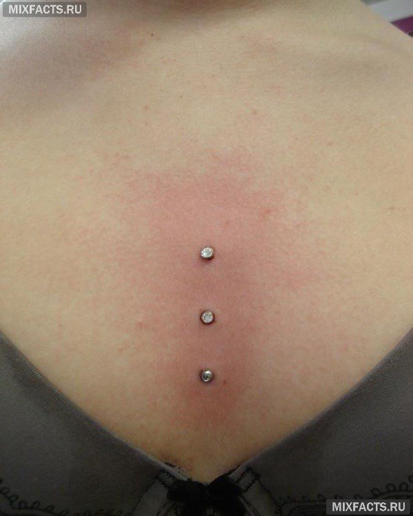 Как да си направим пиърсинг на врата - стилове и снимки