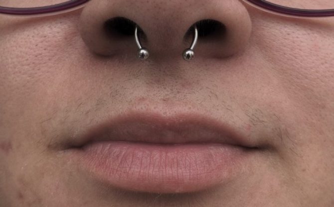 how to pierce the septum