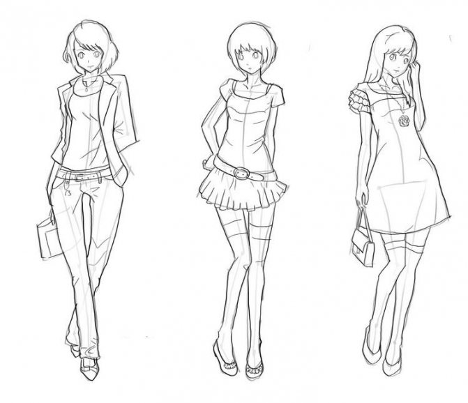 Comment dessiner une figure humaine au crayon - Étape 4