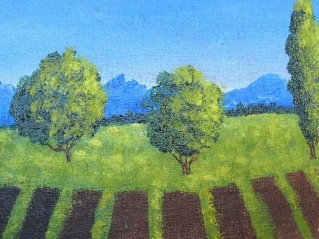 comment peindre la lavande à la gouache