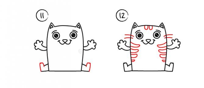 Comment dessiner un chat
