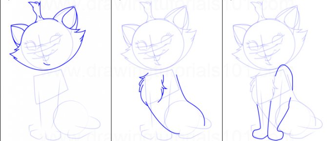 Comment dessiner un chat