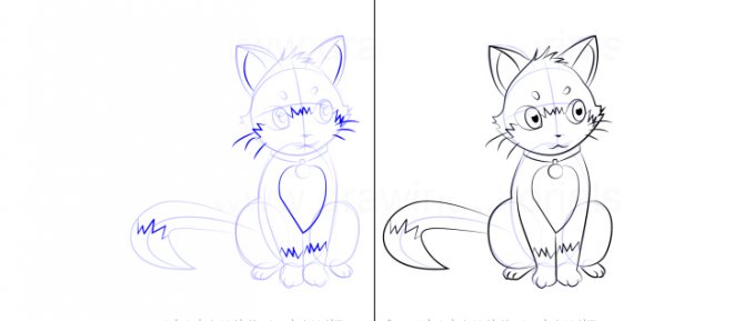 Comment dessiner un chat