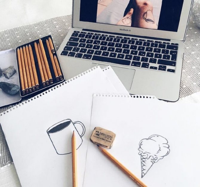 jak přenést kresbu z papíru na tělo