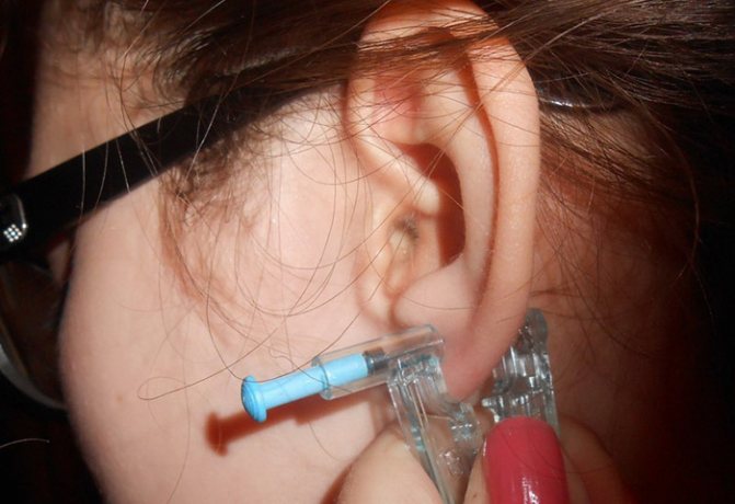 Comment percer correctement les oreilles sur les pointes. Schéma, photo