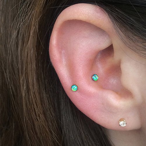 Comment percer correctement les oreilles sur les pointes. Schéma, photo