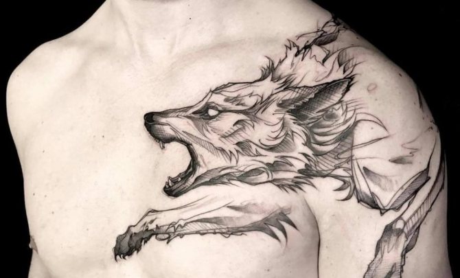 Mi az igazi jelentése a farkas tetoválásnak?