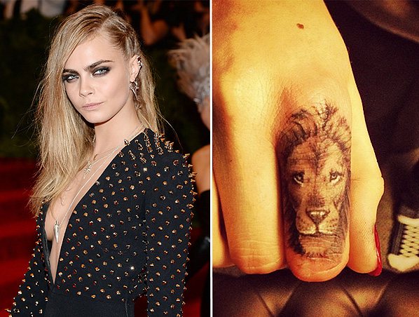 Cara Delvigne et 10 autres modèles avec des tatouages