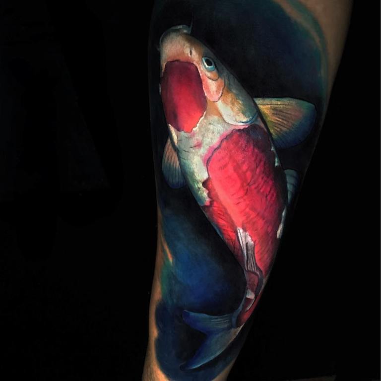 tatouage de carpe