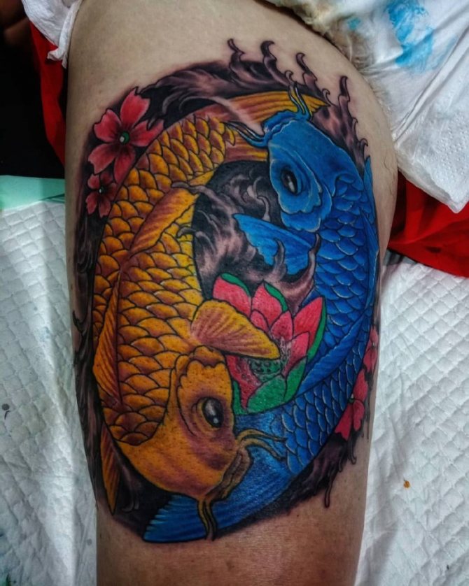 carp tattoo