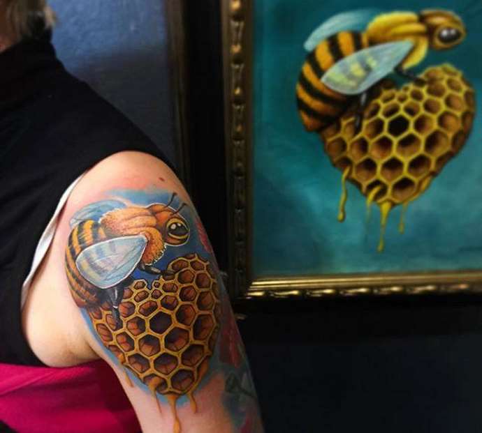 Obrázek a jeho vyjádření v tetování