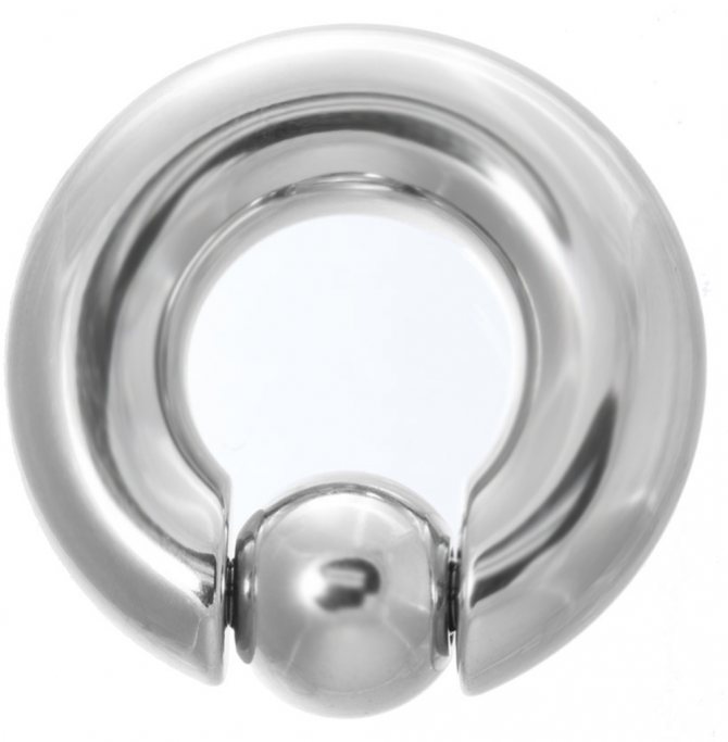 piercingový kroužek