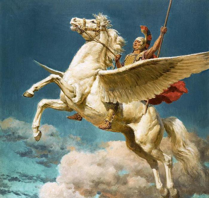 Un cheval avec des ailes