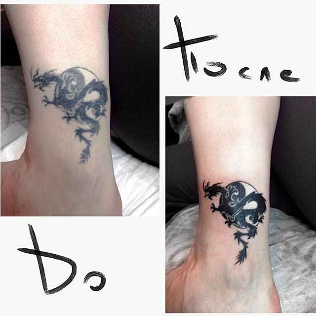 Farvekorrektion af tatoveringer