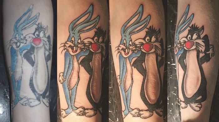 baños de corrección de tatuajes quid