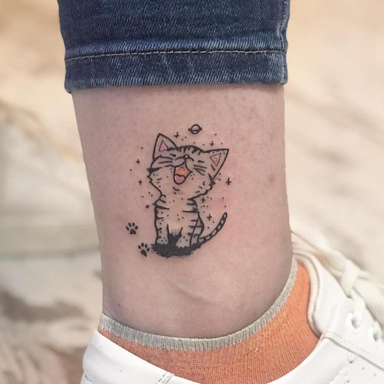 signification du tatouage de chat