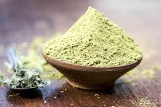 Dye for mehendi in powder