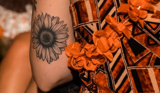 Kaunis realistlik must-valge päevakivi