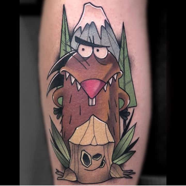 cool κάστορες degget τατουάζ