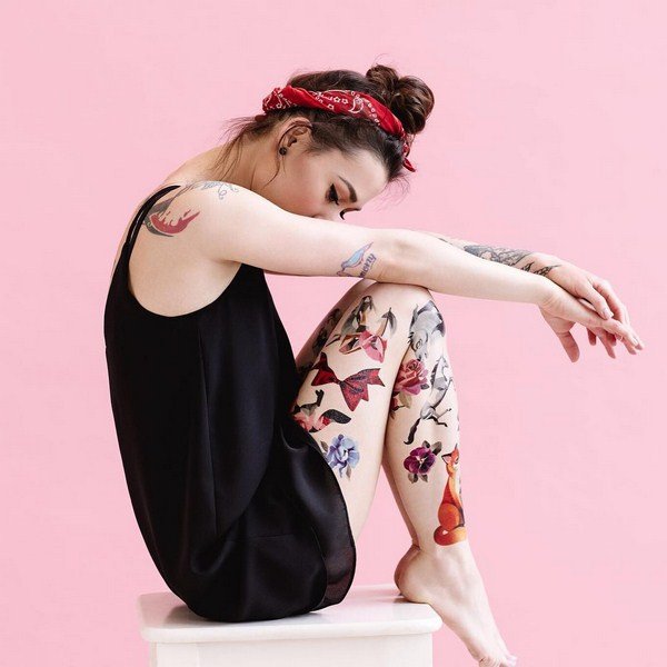 Des gros tatouages sympas ! Grands tatouages pour femmes et hommes - photo