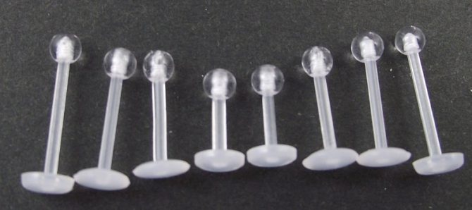 Labret in bioplastica