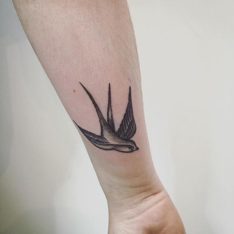 tatuaje de golondrina