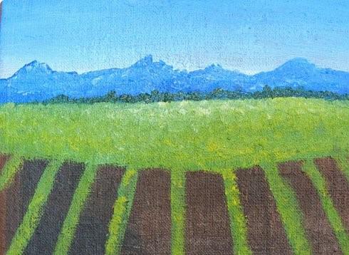 lavande comment peindre le bébé