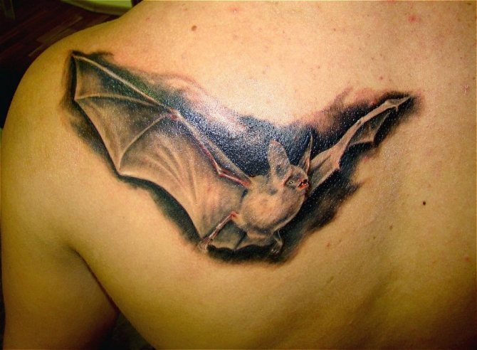 Chauve-souris - tatouage de prison pour les voleurs nocturnes