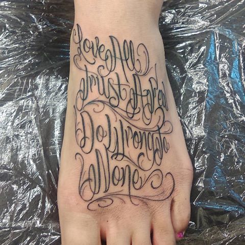 Love all trust a few foto tattoos