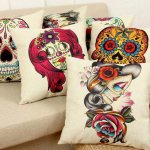 trucco teschio messicano per halloween