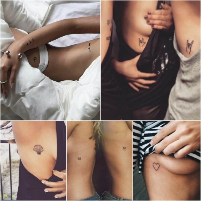 Small tattoos - Small tattoos for girls - Small female tattoos