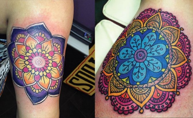 Mandala tattoo: what it is, features, meaning, how it affects life, where to do
